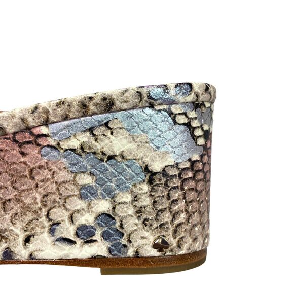 Kate Spade New York Willow Slide Wedge Sandal Womens Size 9B Leather - Picture 12 of 16